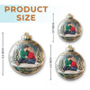 Custom Photo Acrylic Ornament - Personalized Anniversary Christmas Wedding Gifts For Husband And Wife, Him And Her - Every Snowflake Reminds Me Of You