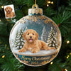 Custom Photo Acrylic Ornament - Personalized  Christmas Birthday Gifts For Dog Cat Lovers, Dog Dad And Mom, Cat Owners - Merry Woofmas From The Goodest Pup
