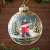 Custom Photo Acrylic Ornament - Personalized  Christmas Birthday Fishing Gifts For Fisherman - Santa’s Favorite Fisherman