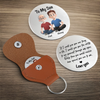 Custom Pocket Hug - Personalized Birthday Gifts For Mom, Dad, Son - A Piece Of My Heart