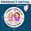 Custom Ceramic Ornament - Personalized Best Friend Birthday Gifts For Women, Besties, Sisters, BFF - Partners In Shine