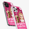Custom Toy Box Clear Phone Case - Personalized Birthday Gifts For Dog Lovers, Dog Dad And Mom - Protected By Puppy Love