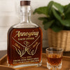 Custom Whiskey Bottle - Personalized Anniversary Christmas Wedding Gifts For Husband And Wife, Him And Her, Wine, Bourbon, Whiskey Lovers - Built To Love, Born To Annoy