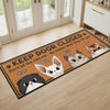 Custom Runner Rug - Personalized Birthday Gifts For Cat Lovers, Cat Mom And Dad - This House Runs On Cat Drama