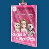 Custom Toy Box Acrylic Ornament - Personalized Christmas Birthday Gifts For Dog Cat Lovers, Dog Dad And Mom, Cat Owners - My World In Fur Form
