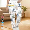 Custom Pajama Pants - Personalized Christmas Birthday Gifts For Grandpa, Grandma - Grand Hearts, Endless Warmth