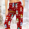 Custom Snowman Pajama Pants - Personalized Christmas Birthday Gifts For Grandpa, Grandma - Where Wisdom Meets Tender Love