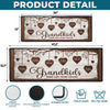 Custom Runner Rug - Personalized Birthday Gifts For Grandpa, Grandma - Love Grows Here Always
