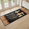 Custom Scrabble Runner Rug - Personalized Birthday Gifts For Mom, Dad, Brother, Sister, Kids - Spelling Out Our Love