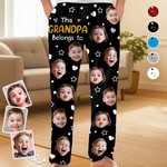 Custom Photo Pajama Pants - Personalized Christmas Birthday Gifts For Grandpa, Grandma - Grand Love Makes Holidays Bright