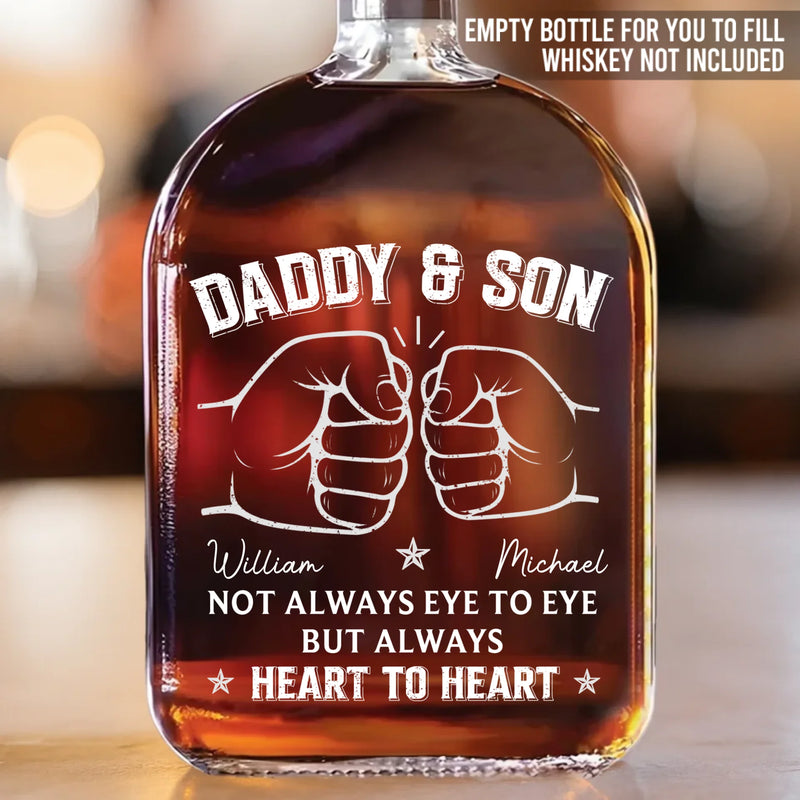 Custom Whiskey Bottle - Personalized Birthday Gifts For Mom, Dad, Son - Keep Calm And Pour On