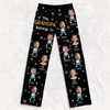 Custom Photo Pajama Pants - Personalized Christmas Birthday Gifts For Grandpa, Grandma - Love Passed Through Generations