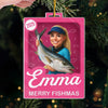Custom Photo Toy Box Acrylic Ornament - Personalized Christmas Birthday Fishing Gifts For Fisherman - Merry Fishmas, Ya Filthy Angler