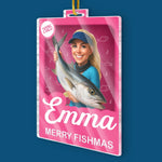 Custom Fishing Photo Christmas Gifts for Anglers - Personalized Ornament