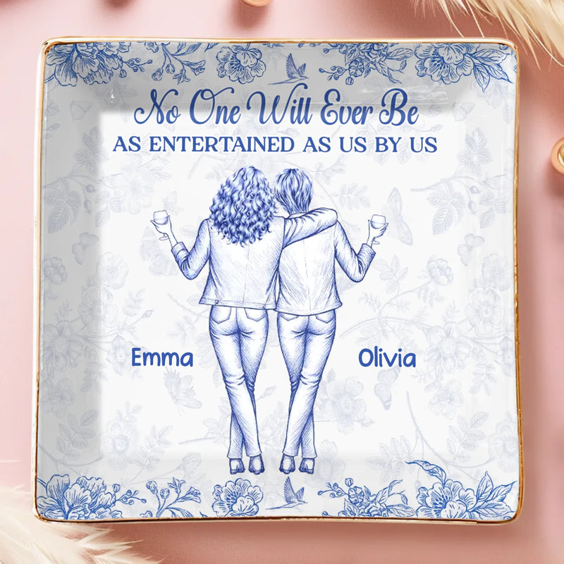 Custom Full-Print Jewelry Dish - Personalized Best Friend Birthday Gifts For Women, Besties, Sisters, BFF - My Kind Of Sparkle