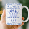 Custom Mug - Personalized Best Friend Birthday Gifts For Women, Besties, Sisters, BFF - Only Happy Vibes Here