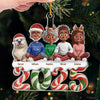 Custom Acrylic Ornament - Personalized Christmas Birthday Gifts For Family, Dog Cat Lovers - All Hearts Come Home For Christmas