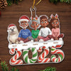 Custom Acrylic Ornament - Personalized Christmas Birthday Gifts For Family, Dog Cat Lovers - All Hearts Come Home For Christmas