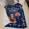 Custom Blanket - Personalized Christmas Bookish Gifts For Book Lovers, Bookworms, Readers - Life’s Better Under A Blanket Of Stories