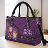 Custom Leather Handbag - Personalized Birthday Gifts For Dog Cat Lovers, Dog Dad And Mom, Cat Owners - Every Day’s Better With A Wag