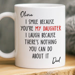 Custom Mug - Personalized Birthday Gifts For Mom, Dad, Daughter, Son - Home Is Where We Gather