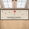 Custom Runner Rug - Personalized Birthday Gifts For  Mom, Grandma - This Garden Grows With Every Grandchild