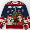 Custom Unisex Ugly Sweatshirt - Personalized  Christmas Birthday Gifts For Dog Lovers, Dog Dad And Mom - Deck The Paws With Love And Laughter