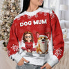 Custom Unisex Ugly Sweatshirt - Personalized  Christmas Birthday Gifts For Dog Lovers, Dog Dad And Mom - Jingle Paws, Jingle All The Way