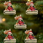 Custom Name Christmas Money Holder Gifts for Kids - Personalized Ornament