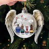 Custom Cardinal Acrylic Ornament - Personalized Christmas Memorial Sympathy Gifts For Loss Of Mom, Dad - Your Memory Shines Brightly