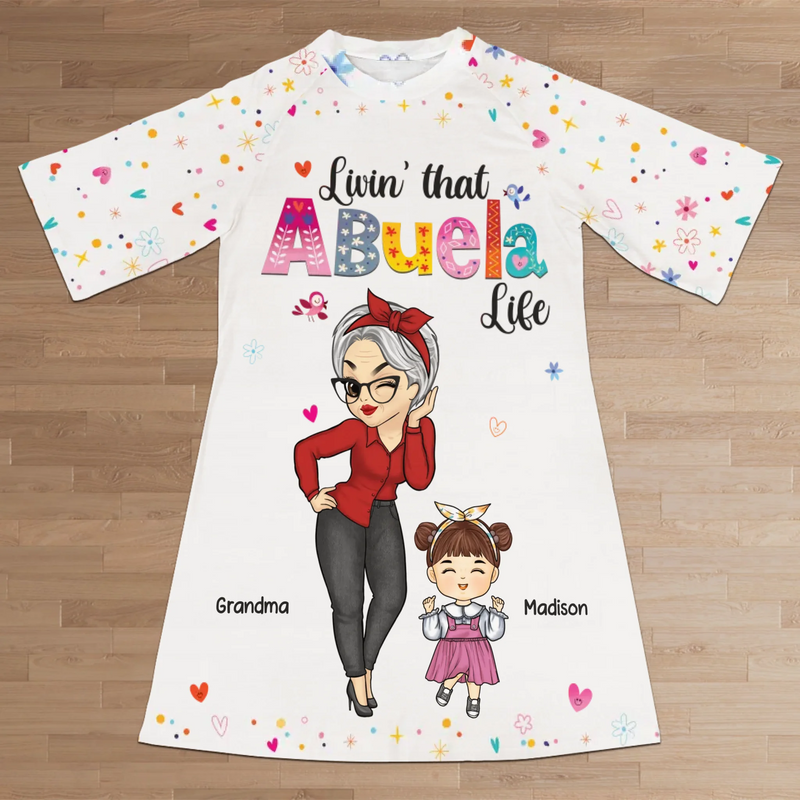 You Fill My Heart With Love - Family Personalized Custom Women's Sleep Tee - Mother's Day Gift For Mom, Grandma