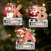 Custom Wooden Money Holder Ornament - Personalized Christmas Birthday Gifts For Kids - Magical Christmas Moments For Little Ones