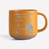 Custom Pottery Mug -Personalized Best Friend Birthday Gifts For Women, Besties, Sisters, BFF - No Distance Too Far For Us