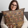 Custom Pocket Pillow - Personalized Bookish Gifts For Book Lovers, Bookworms, Readers - Warmth Lives In Stories