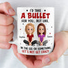 Custom Mug - Personalized Best Friend Birthday Gifts For Women, Besties, Sisters, BFF - My Constant In Life