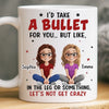 Custom Mug - Personalized Best Friend Birthday Gifts For Women, Besties, Sisters, BFF - My Constant In Life