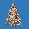Custom Double Layer Wooden Ornament - Personalized Christmas Birthday Gifts For Mom, Dad, Brother, Sister, Kids - The Best Is Yet To Come