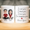 Custom Mug - Personalized Anniversary Christmas Wedding Gifts For Husband And Wife, Him And Her - Our Love, One Sip At A Time