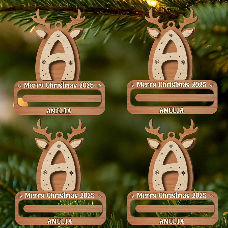 Custom Wooden Money Holder Ornament - Personalized Christmas Birthday Gifts For Mom, Dad, Brother, Sister, Kids - Shine Bright With Your Own Strength