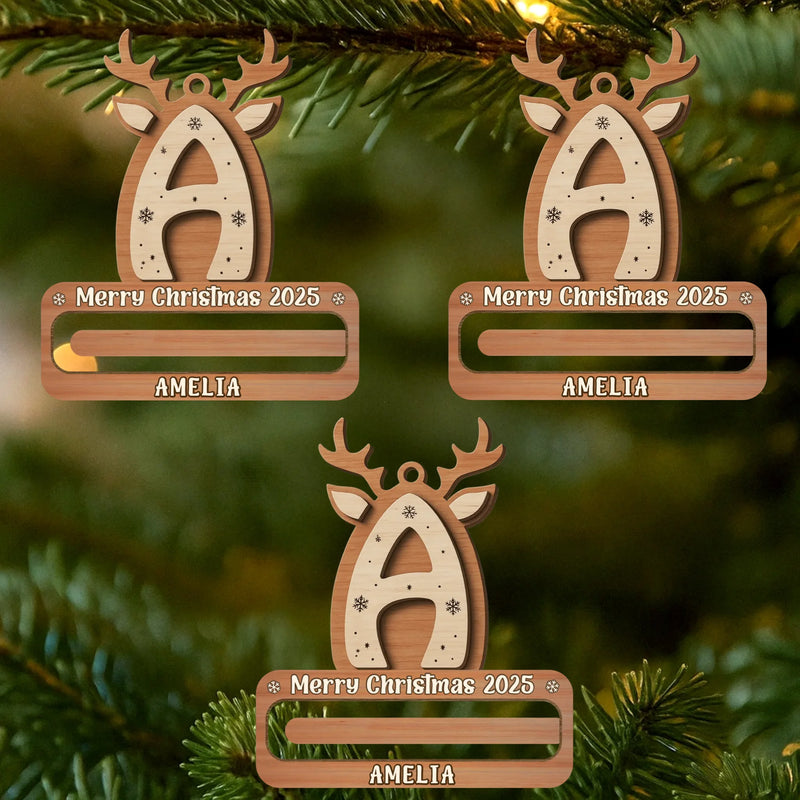 Custom Wooden Money Holder Ornament - Personalized Christmas Birthday Gifts For Mom, Dad, Brother, Sister, Kids - Shine Bright With Your Own Strength