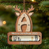 Custom Wooden Money Holder Ornament - Personalized Christmas Birthday Gifts For Mom, Dad, Brother, Sister, Kids - Shine Bright With Your Own Strength
