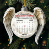 Custom Acrylic Ornament - Personalized Christmas Memorial Sympathy Gifts For Loss Of Mom, Dad - Your Love Still Guides Me