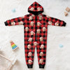 Custom Photo Onesie Pajamas - Personalized Christmas Birthday Gifts For Family, Dog Cat Lovers - Wrap Yourself In Pure Holiday Chaos