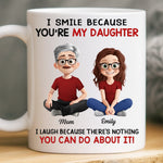 Custom Mug - Personalized Birthday Gifts For Mom, Dad, Daughter - Love Served Daily