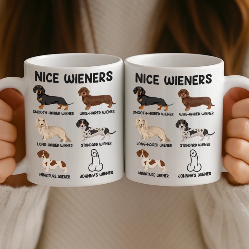 Custom Mug - Personalized Anniversary Wedding Gifts For Husband And Wife, Him And Her - My Man My Daily Chaos