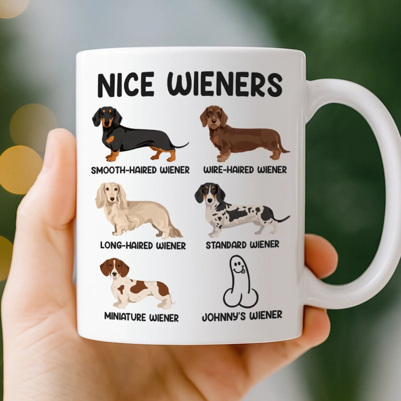 Custom Mug - Personalized Anniversary Wedding Gifts For Husband And Wife, Him And Her - My Man My Daily Chaos