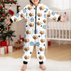 Custom Photo Kids Onesie - Personalized Christmas Birthday Gifts For Dog Cat Lovers, Dog Dad And Mom, Cat Owners - Snuggles, Giggles And Puppy Love