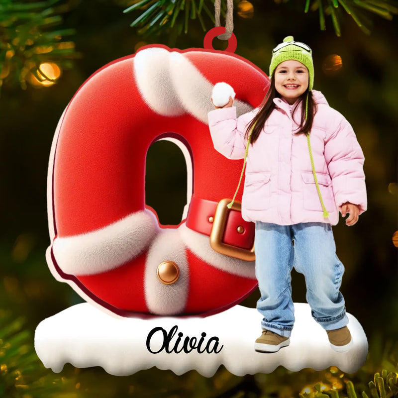 Custom Photo Wood Ornament - Personalized Christmas Birthday Gifts For Mom, Dad, Brother, Sister, Kids - Together We Make Our Story