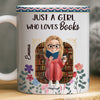 Custom Mug - Personalized Bookish Gifts For Book Lovers, Bookworms, Readers - Readers Never Feel Alone
