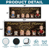 Custom Runner Rug - Personalized Birthday Gifts For Family, Dog Cat Lovers - Love Begins At The Front Door